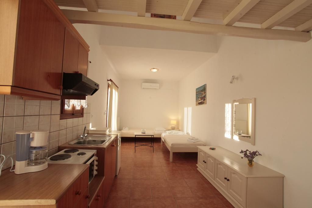 Apartamento Asterias Skyros Habitación foto